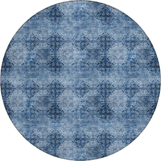 Piper Looms Chantille Organic ACN557 Navy Area Rug