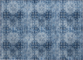 Piper Looms Chantille Organic ACN557 Navy Area Rug