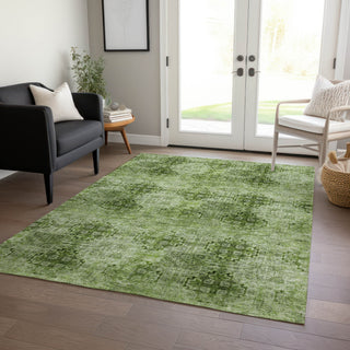 Piper Looms Chantille Organic ACN557 Olive Area Rug