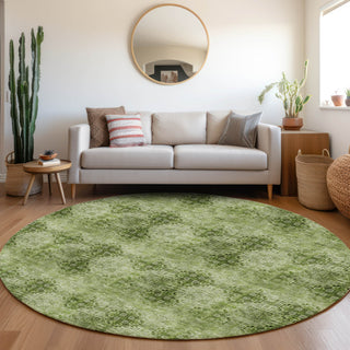 Piper Looms Chantille Organic ACN557 Olive Area Rug