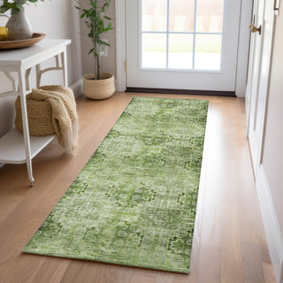 Piper Looms Chantille Organic ACN557 Olive Area Rug