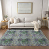 Piper Looms Chantille Organic ACN557 Purple Area Rug