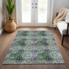 Piper Looms Chantille Organic ACN557 Purple Area Rug