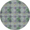 Piper Looms Chantille Organic ACN557 Purple Area Rug