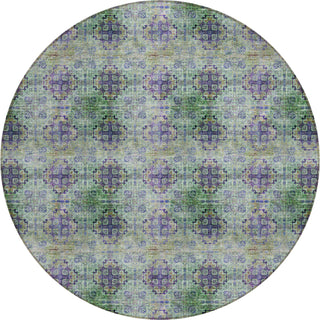 Piper Looms Chantille Organic ACN557 Purple Area Rug