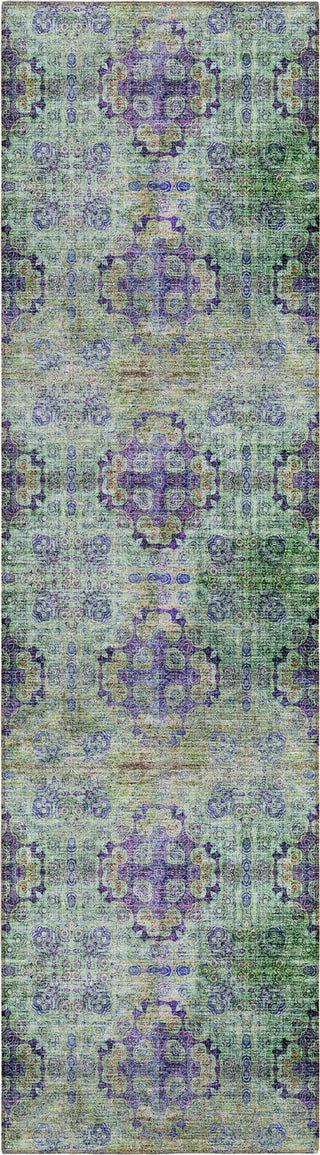 Piper Looms Chantille Organic ACN557 Purple Area Rug