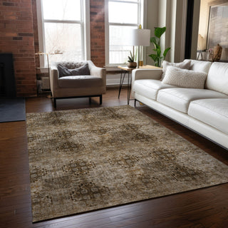 Piper Looms Chantille Organic ACN557 Taupe Area Rug