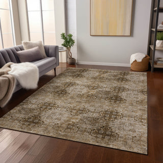 Piper Looms Chantille Organic ACN557 Taupe Area Rug