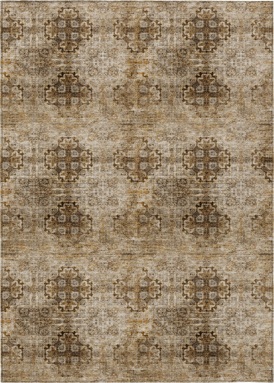 Piper Looms Chantille Organic ACN557 Taupe Area Rug