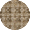 Piper Looms Chantille Organic ACN557 Taupe Area Rug