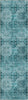 Piper Looms Chantille Organic ACN557 Teal Area Rug