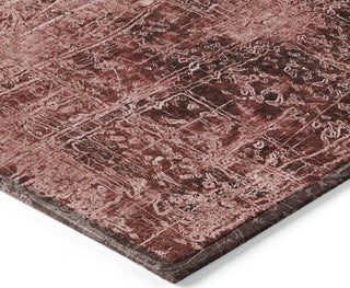 Piper Looms Chantille Organic ACN559 Merlot Area Rug