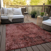 Piper Looms Chantille Organic ACN559 Merlot Area Rug