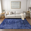 Piper Looms Chantille Organic ACN559 Navy Area Rug