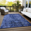 Piper Looms Chantille Organic ACN559 Navy Area Rug