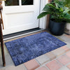 Piper Looms Chantille Organic ACN559 Navy Area Rug