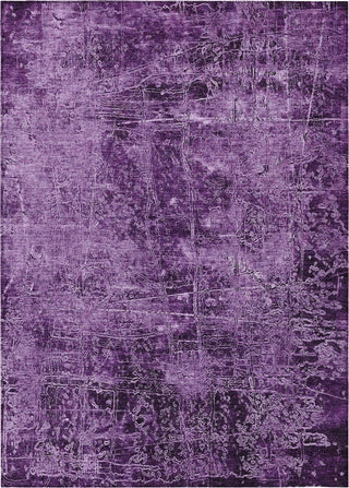 Piper Looms Chantille Organic ACN559 Purple Area Rug