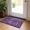 Piper Looms Chantille Organic ACN559 Purple Area Rug