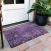 Piper Looms Chantille Organic ACN559 Purple Area Rug