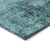 Piper Looms Chantille Organic ACN559 Teal Area Rug