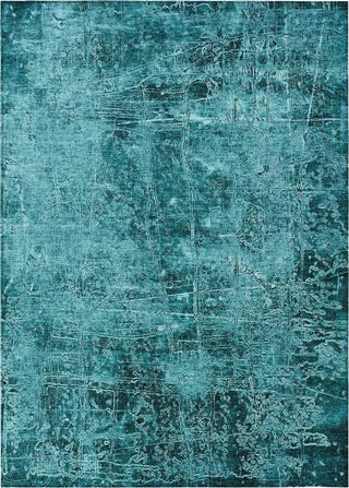 Piper Looms Chantille Organic ACN559 Teal Area Rug