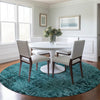 Piper Looms Chantille Organic ACN559 Teal Area Rug