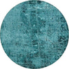 Piper Looms Chantille Organic ACN559 Teal Area Rug