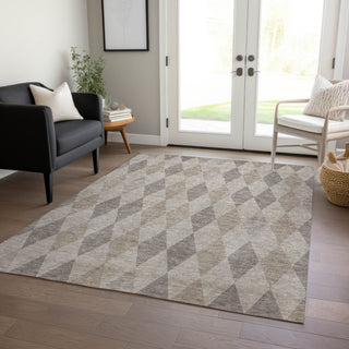 Piper Looms Chantille Geometric ACN561 Beige Area Rug