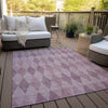 Piper Looms Chantille Geometric ACN561 Blush Area Rug