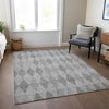 Piper Looms Chantille Geometric ACN561 Gray Area Rug