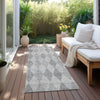 Piper Looms Chantille Geometric ACN561 Gray Area Rug