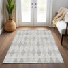 Piper Looms Chantille Geometric ACN561 Ivory Area Rug