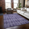 Piper Looms Chantille Geometric ACN561 Purple Area Rug