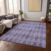 Piper Looms Chantille Geometric ACN561 Purple Area Rug