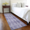 Piper Looms Chantille Geometric ACN561 Purple Area Rug