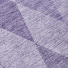 Piper Looms Chantille Geometric ACN561 Purple Area Rug