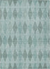 Piper Looms Chantille Geometric ACN561 Teal Area Rug