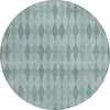 Piper Looms Chantille Geometric ACN561 Teal Area Rug