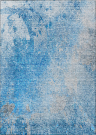 Piper Looms Chantille Abstract ACN562 Blue Area Rug