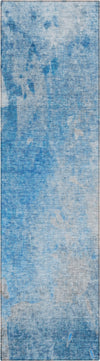 Piper Looms Chantille Abstract ACN562 Blue Area Rug