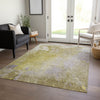 Piper Looms Chantille Abstract ACN562 Gold Area Rug