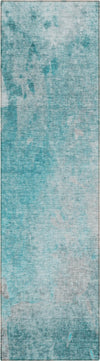 Piper Looms Chantille Abstract ACN562 Teal Area Rug