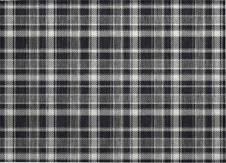 Piper Looms Chantille Plaid ACN563 Black Area Rug