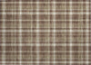 Piper Looms Chantille Plaid ACN563 Chocolate Area Rug