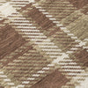 Piper Looms Chantille Plaid ACN563 Chocolate Area Rug