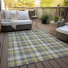Piper Looms Chantille Plaid ACN563 Gray Area Rug