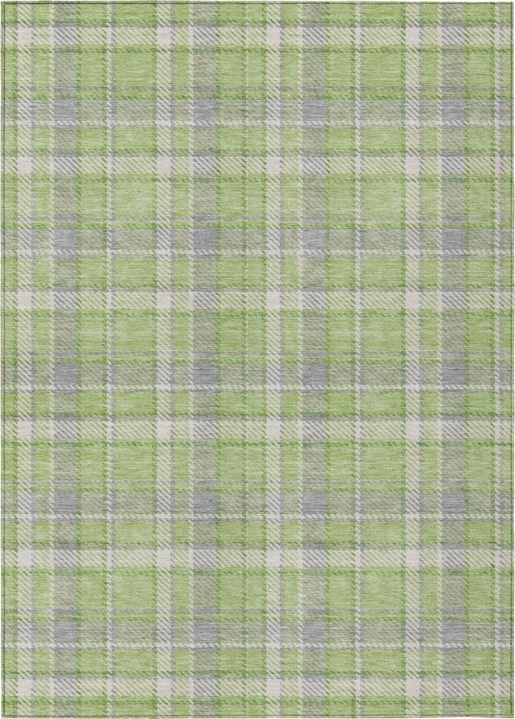 Piper Looms Chantille Plaid ACN563 Green Area Rug