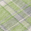 Piper Looms Chantille Plaid ACN563 Green Area Rug