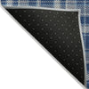 Piper Looms Chantille Plaid ACN563 Navy Area Rug