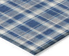 Piper Looms Chantille Plaid ACN563 Navy Area Rug